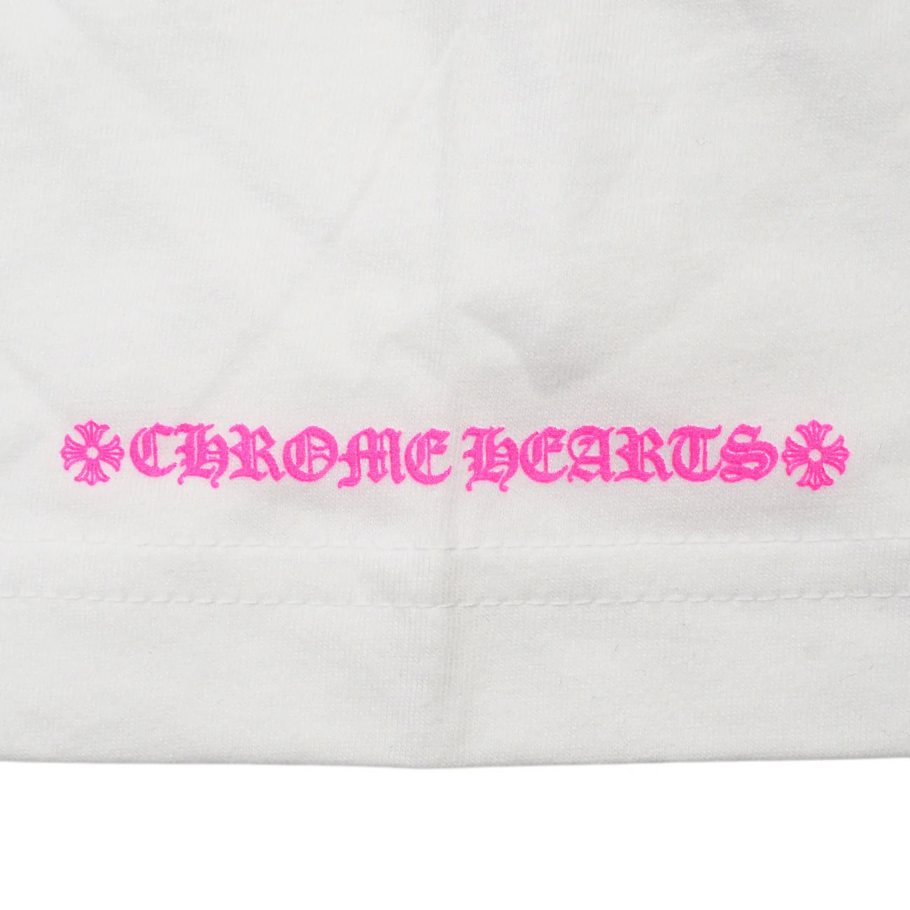 ホースシューバックプリント 【Tシャツ】【ホワイト×ピンク】【新品】 SIZE:XL - Image 7