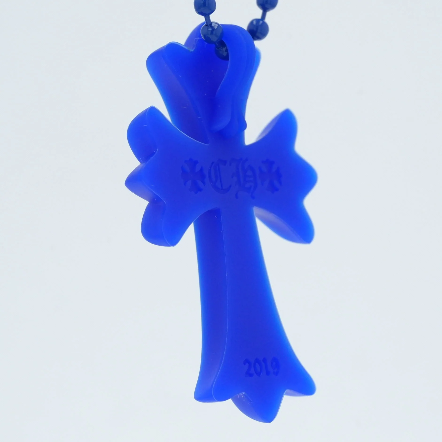 ラバースモールCHクロス RUBBER SML CH CROSS 【シリコンネックレストップ ペンダント】ネイビー - Image 3