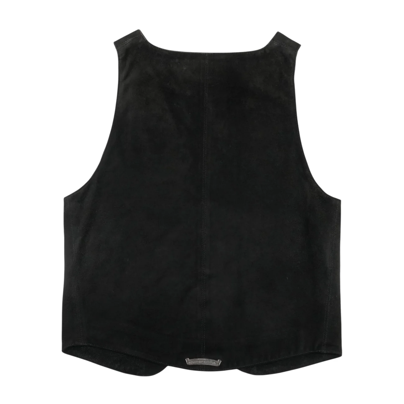 2クロスボールボタン 2B CLASSIC 【スウェードレザーベスト】【ブラック】 SIZE:S - Image 3