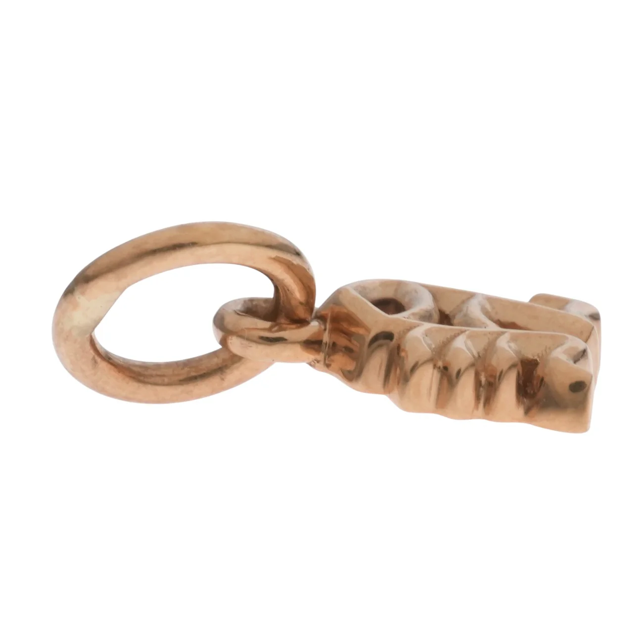 22K イニシャルスタック 【N】ALPHABET STACK 【ゴールドネックレストップ チャーム】	インボイス付き - Image 5