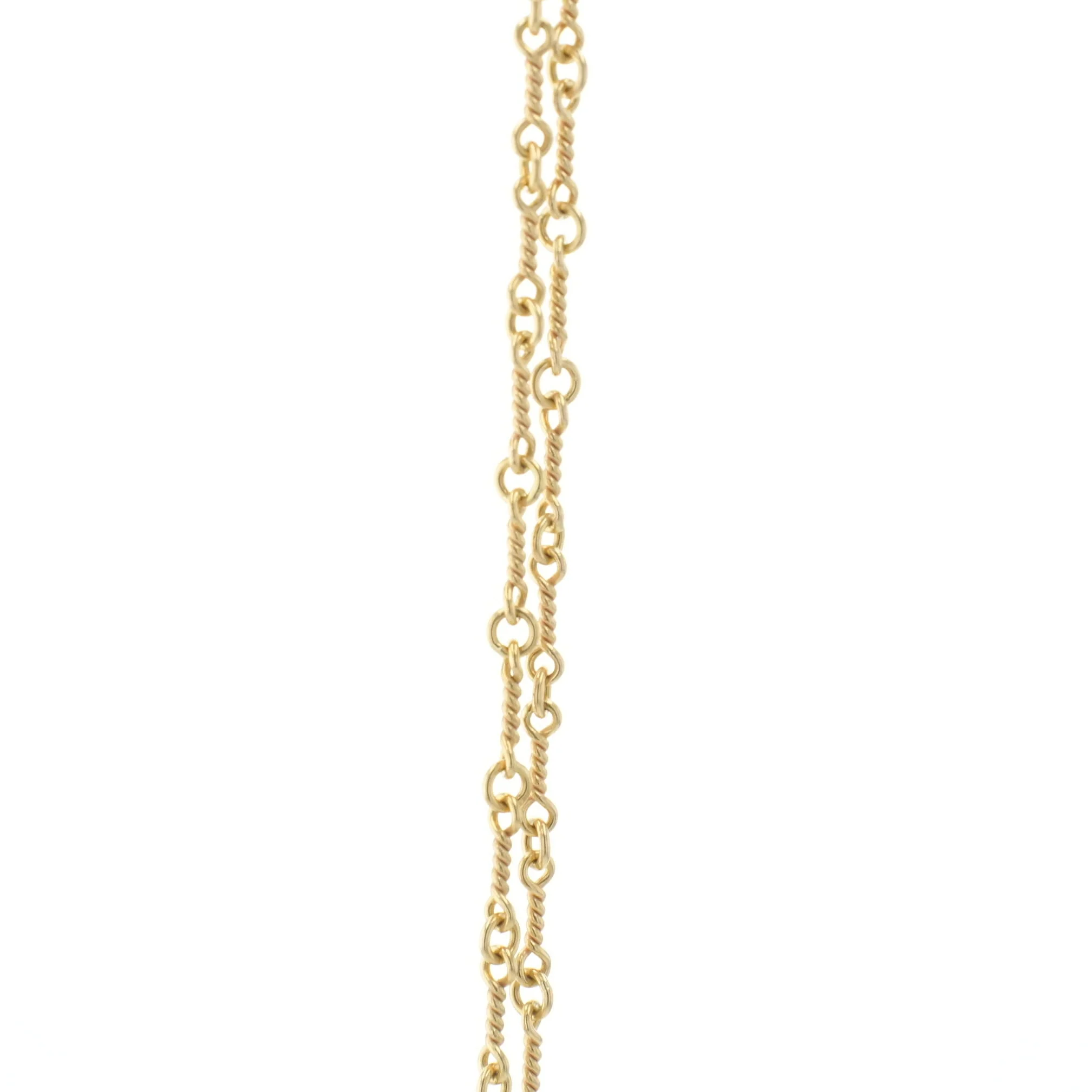 22K ツイストチェーン 18インチ T18 NECK CHAIN 【ゴールドネックレス チェーン】インボイス付き - Image 2