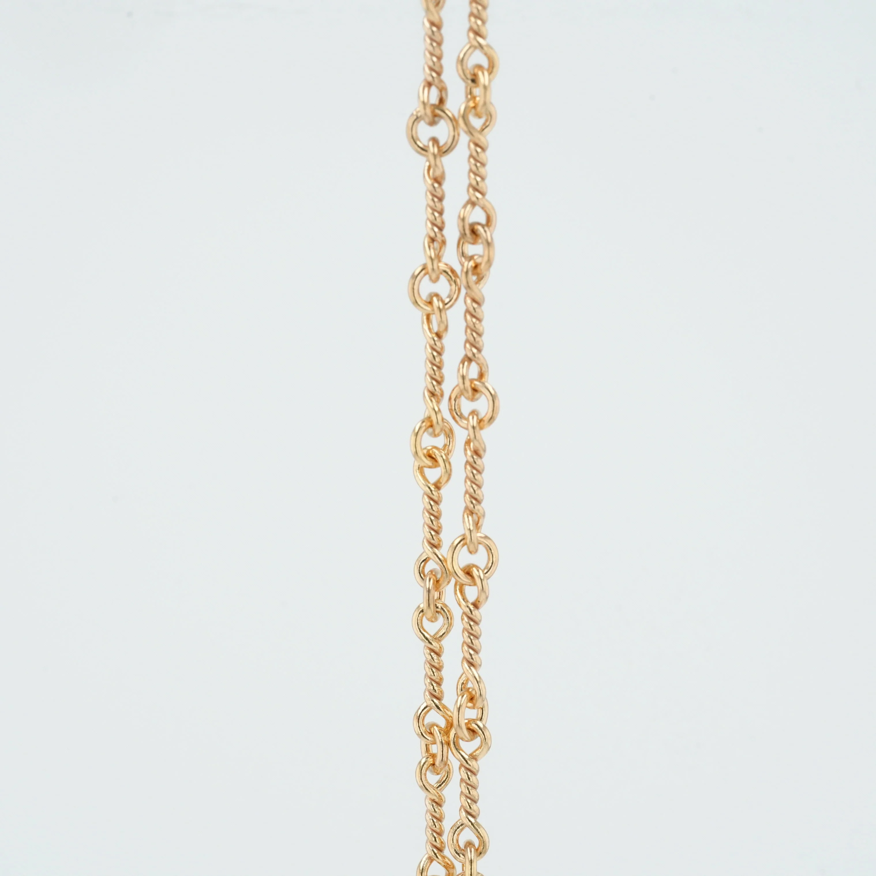 22K ツイストチェーン 18インチ T18 NECK CHAIN 【ゴールドネックレス チェーン】 - Image 2
