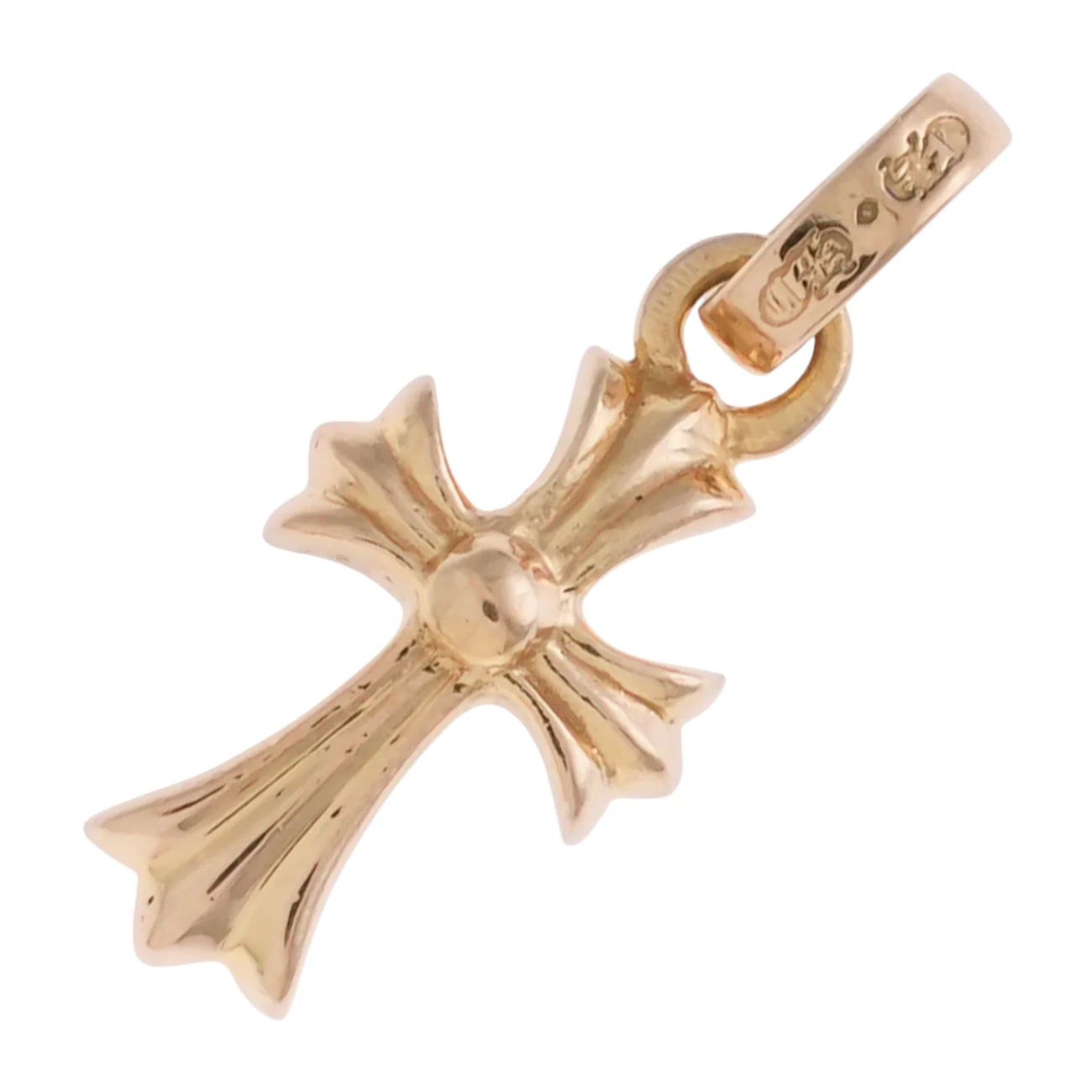22K ベイビーファット PAVE DIA CRS BBYFAT 【ゴールドネックレストップ チャーム パヴェ ダイヤモンド】 - Image 2