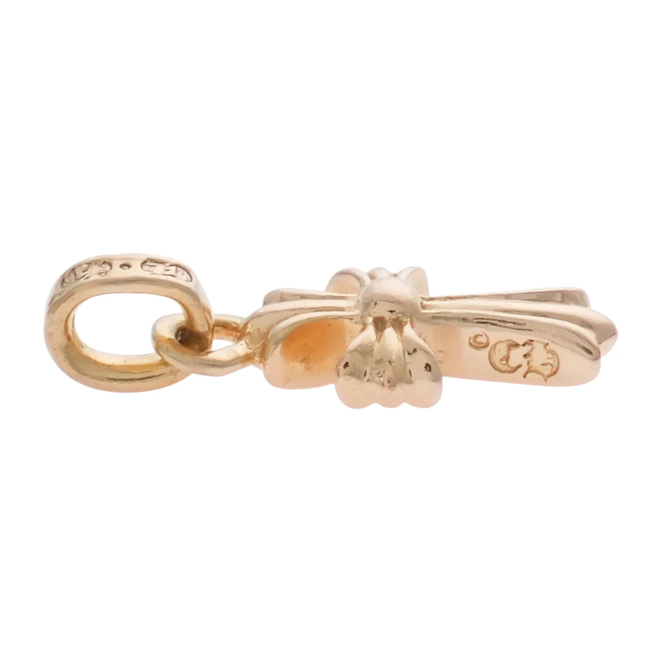 22K ベイビーファット PAVE DIA CRS BBYFAT 【ゴールドネックレストップ チャーム パヴェ ダイヤモンド】 - Image 3