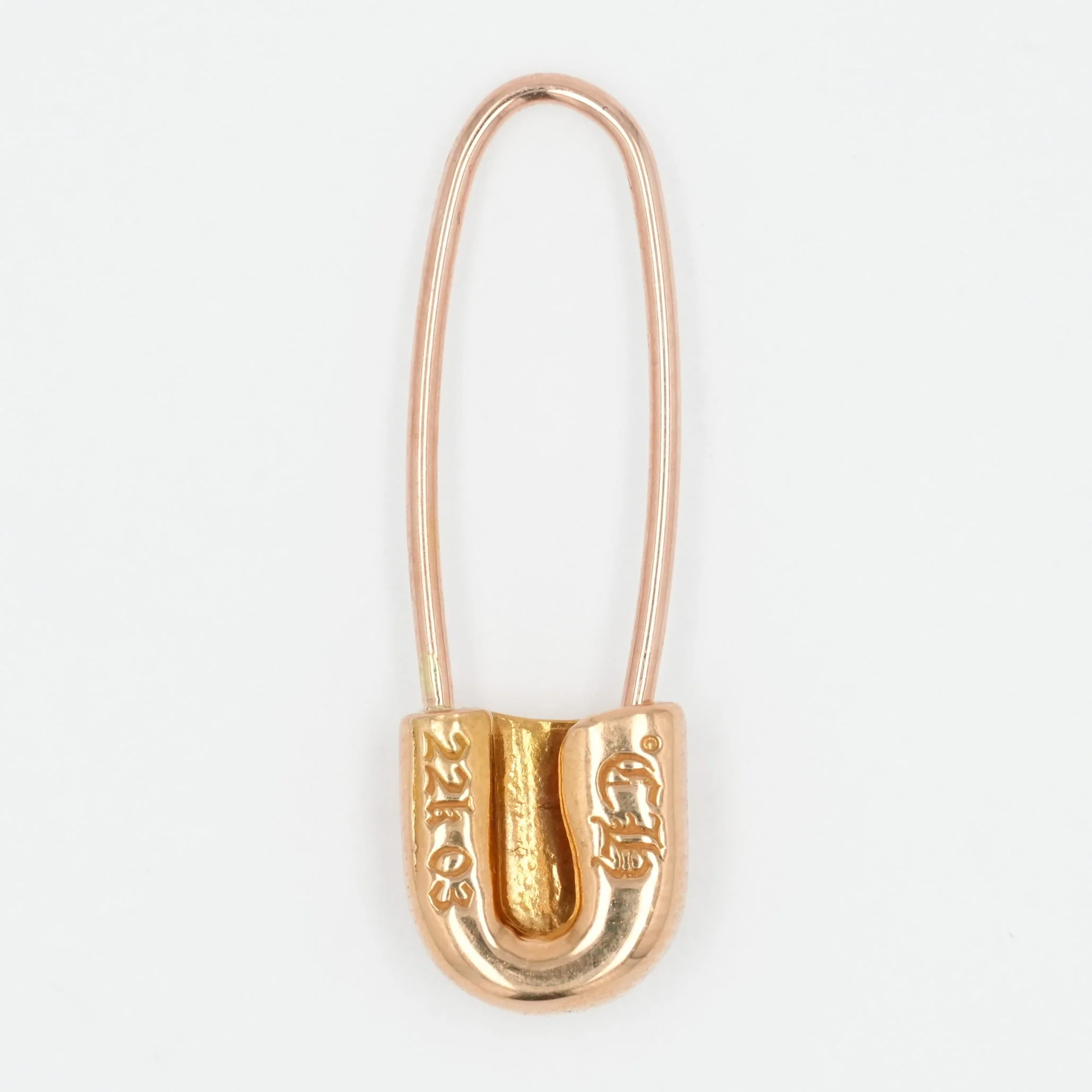 22K セーフティピン 1P DIA CHプラス SAFETY PIN CH PLUS 【ゴールドピアス ダイヤモンド】 - Image 3