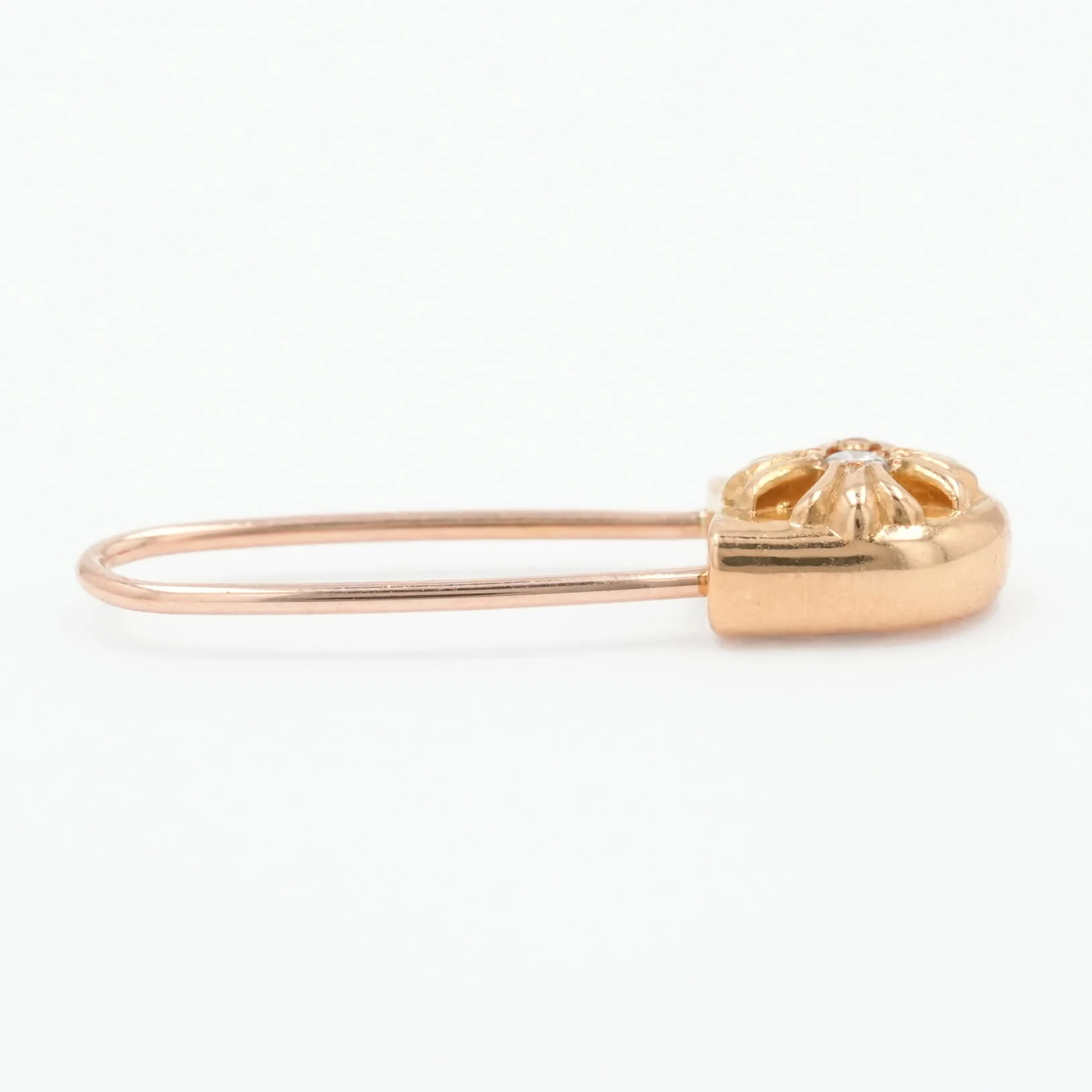 22K セーフティピン 1P DIA CHプラス SAFETY PIN CH PLUS 【ゴールドピアス ダイヤモンド】 - Image 4