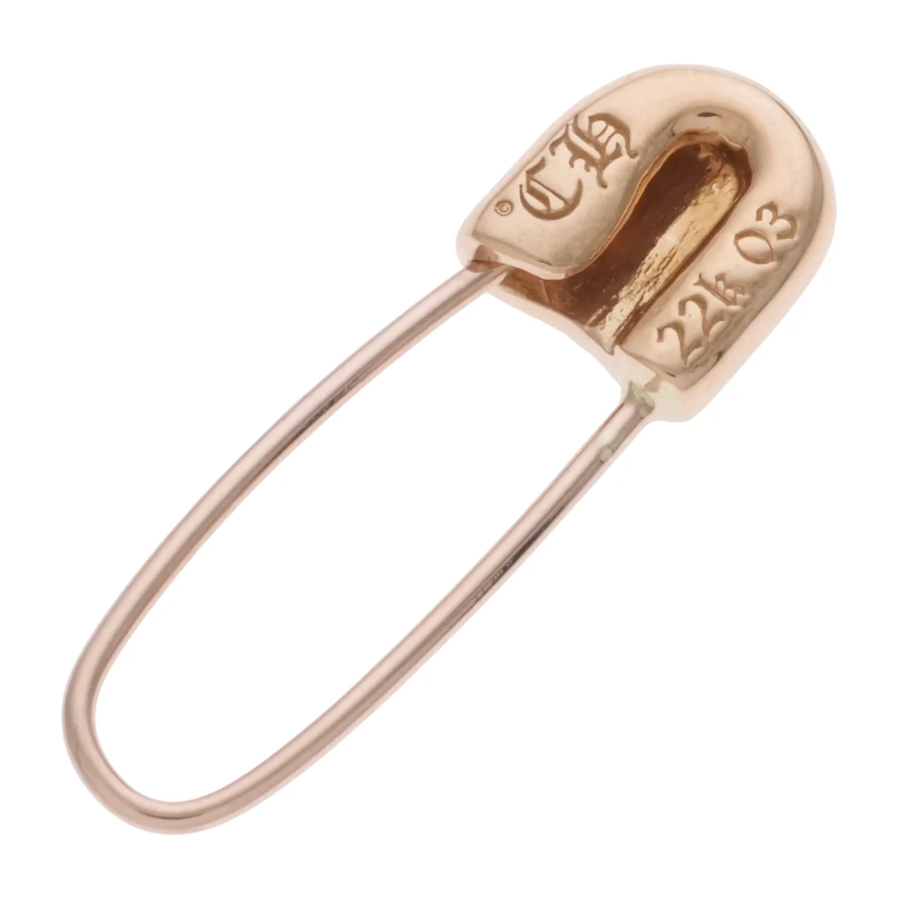 22K セーフティピン 1P DIA CHプラス SAFETY PIN CH PLUS 【ゴールドピアス ダイヤモンド】 - Image 2