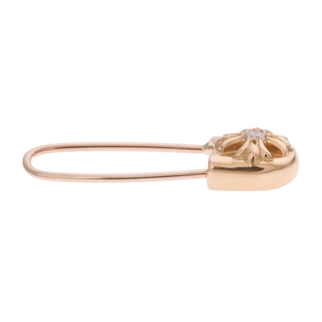 22K セーフティピン 1P DIA CHプラス SAFETY PIN CH PLUS 【ゴールドピアス ダイヤモンド】 - Image 4