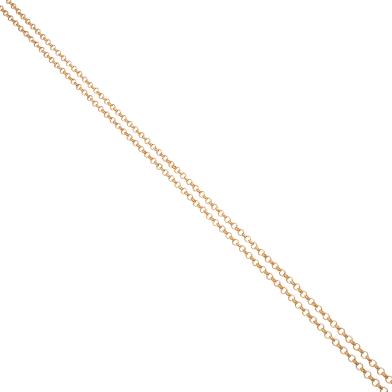 22K ロールチェーン 24インチ R24 NECK CHAIN 【ゴールドネックレス チェーン】 - Image 2