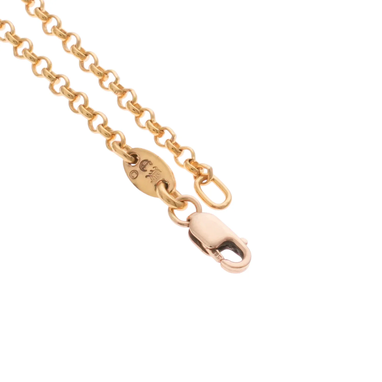22K ロールチェーン 24インチ R24 NECK CHAIN 【ゴールドネックレス チェーン】 - Image 3