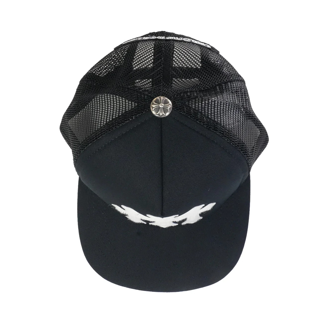 3クロスパッチハラコ 【トラッカーキャップ/TRUCKER CAP】【ブラック】 SIZE:ONE - Image 2