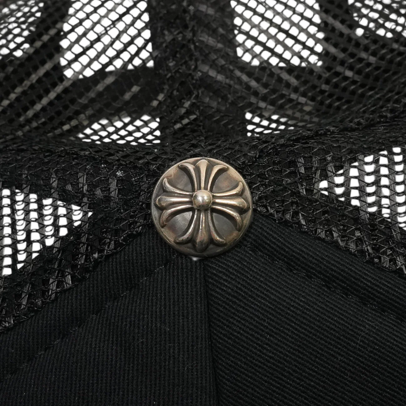3クロスパッチハラコ 【トラッカーキャップ/TRUCKER CAP】【ブラック】 SIZE:ONE - Image 5