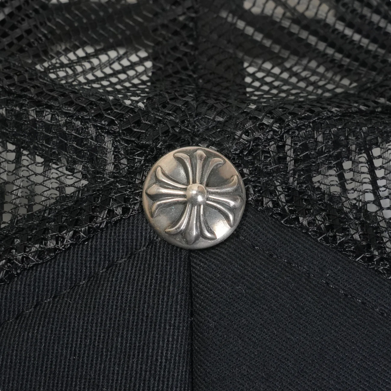 3クロスパッチ 【トラッカーキャップ/TRUCKER CAP】【ブラック】【新品】 SIZE:ONE - Image 5