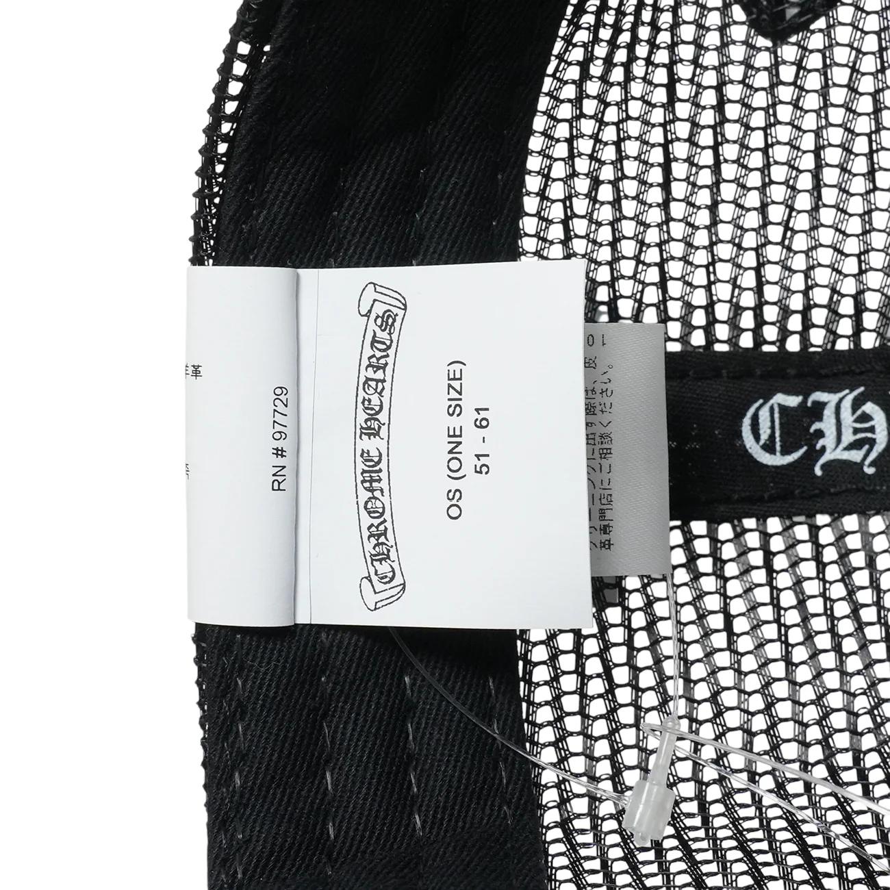 3クロスパッチ 【トラッカーキャップ/TRUCKER CAP】【ブラック】【新品】 SIZE:ONE - Image 7