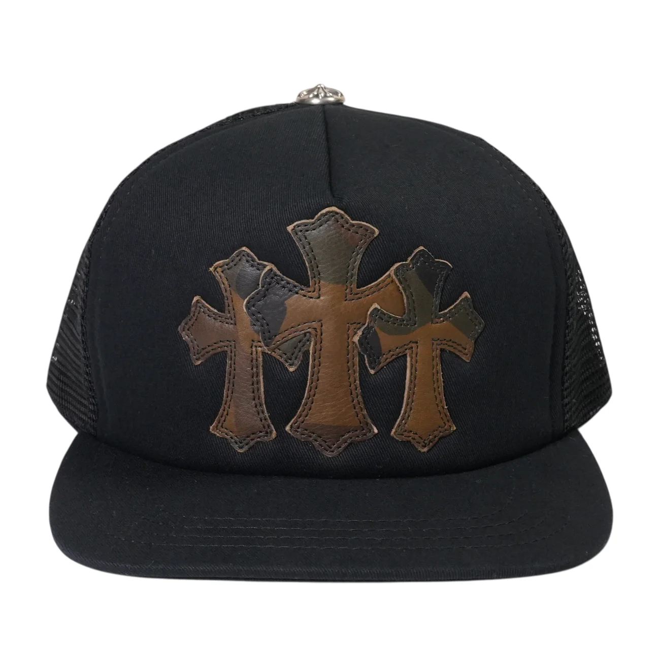 3クロスパッチ 【トラッカーキャップ/TRUCKER CAP】【カモフラ】 SIZE:ONE