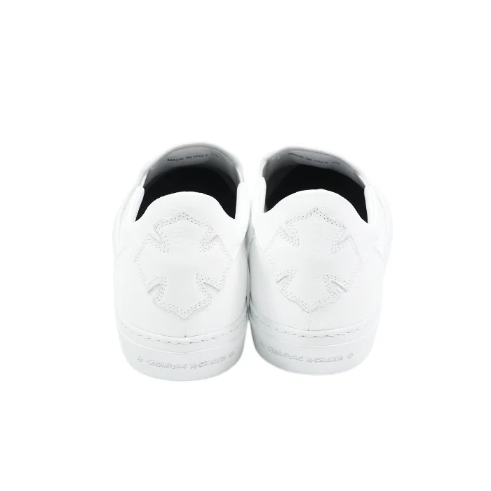 SLIP ON BLK CALF スリッポン CHプラスレザーパッチダガー付レザースニーカー SIZE:46 - Image 6