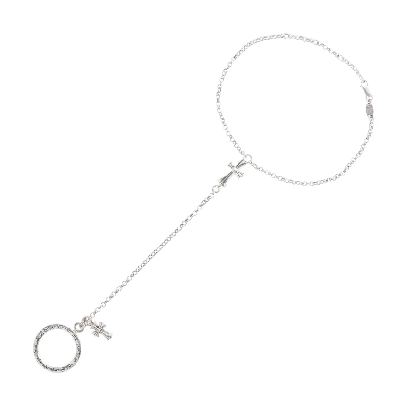 NTFL ベイビーファットロールチェーン NTFL BABY FAT CROSS ROLL CHAIN 【シルバーブレスレット】