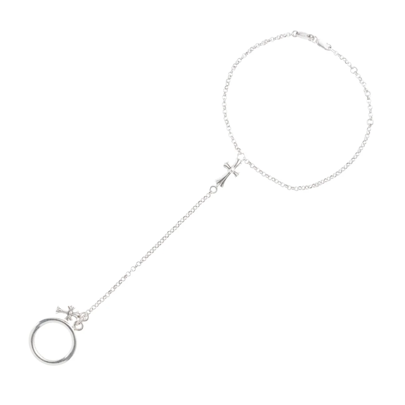 NTFL ベイビーファットロールチェーン NTFL BABY FAT CROSS ROLL CHAIN 【シルバーブレスレット】 - Image 2