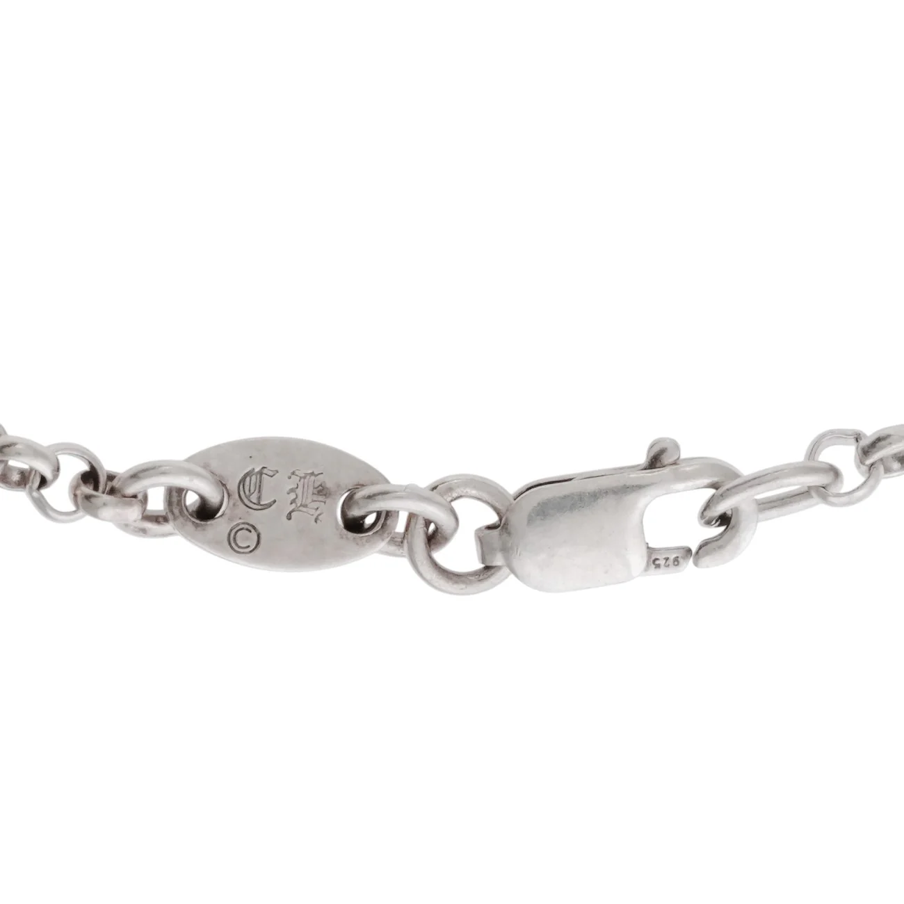 NTFL ベイビーファットロールチェーン NTFL BABY FAT CROSS ROLL CHAIN 【シルバーブレスレット】 - Image 5