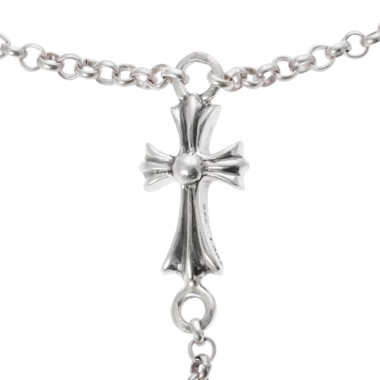 NTFL ベイビーファットロールチェーン NTFL BABY FAT CROSS ROLL CHAIN 【シルバーブレスレット】 - Image 6