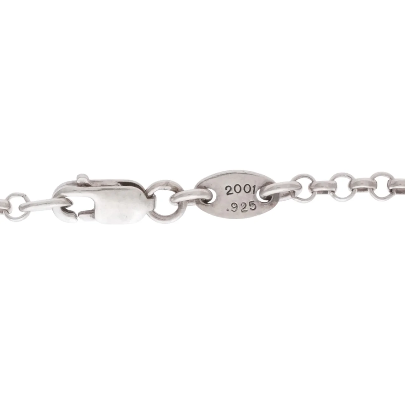 NTFL ベイビーファットロールチェーン NTFL BABY FAT CROSS ROLL CHAIN 【シルバーブレスレット】 - Image 7