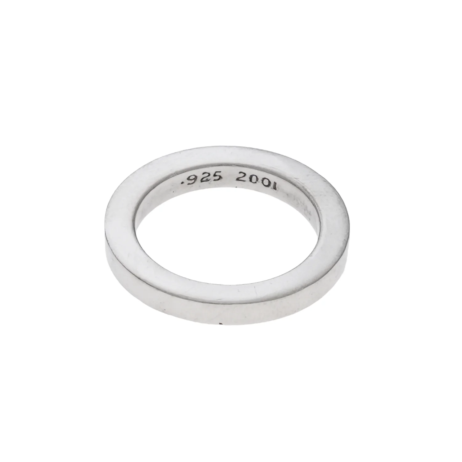 【3mm SPACER PLN/3mmスペーサー】プレーン シルバーリング 12.5号