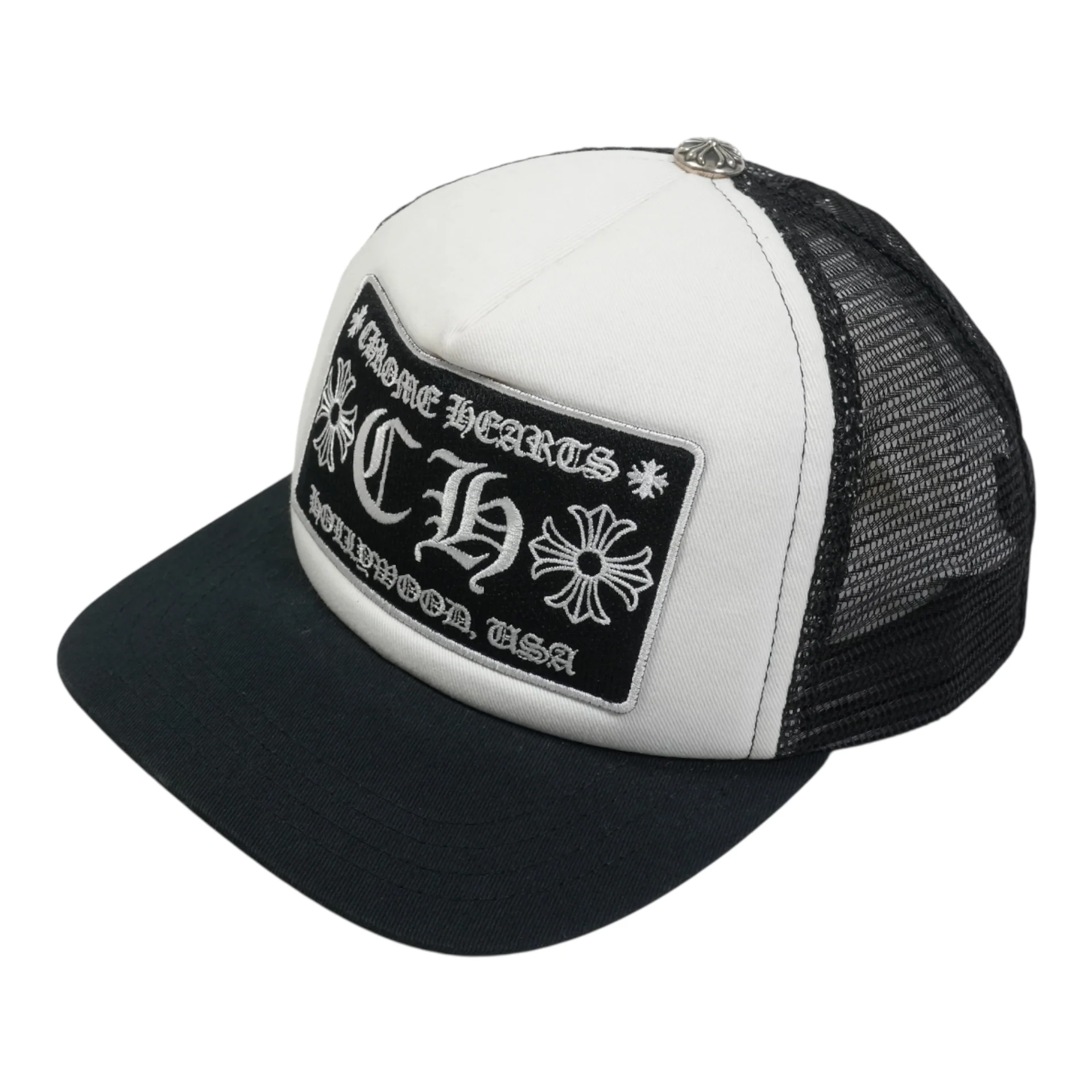 CH刺繍 【トラッカーキャップ/TRUCKER CAP】【ホワイト】 SIZE:ONE - Image 3