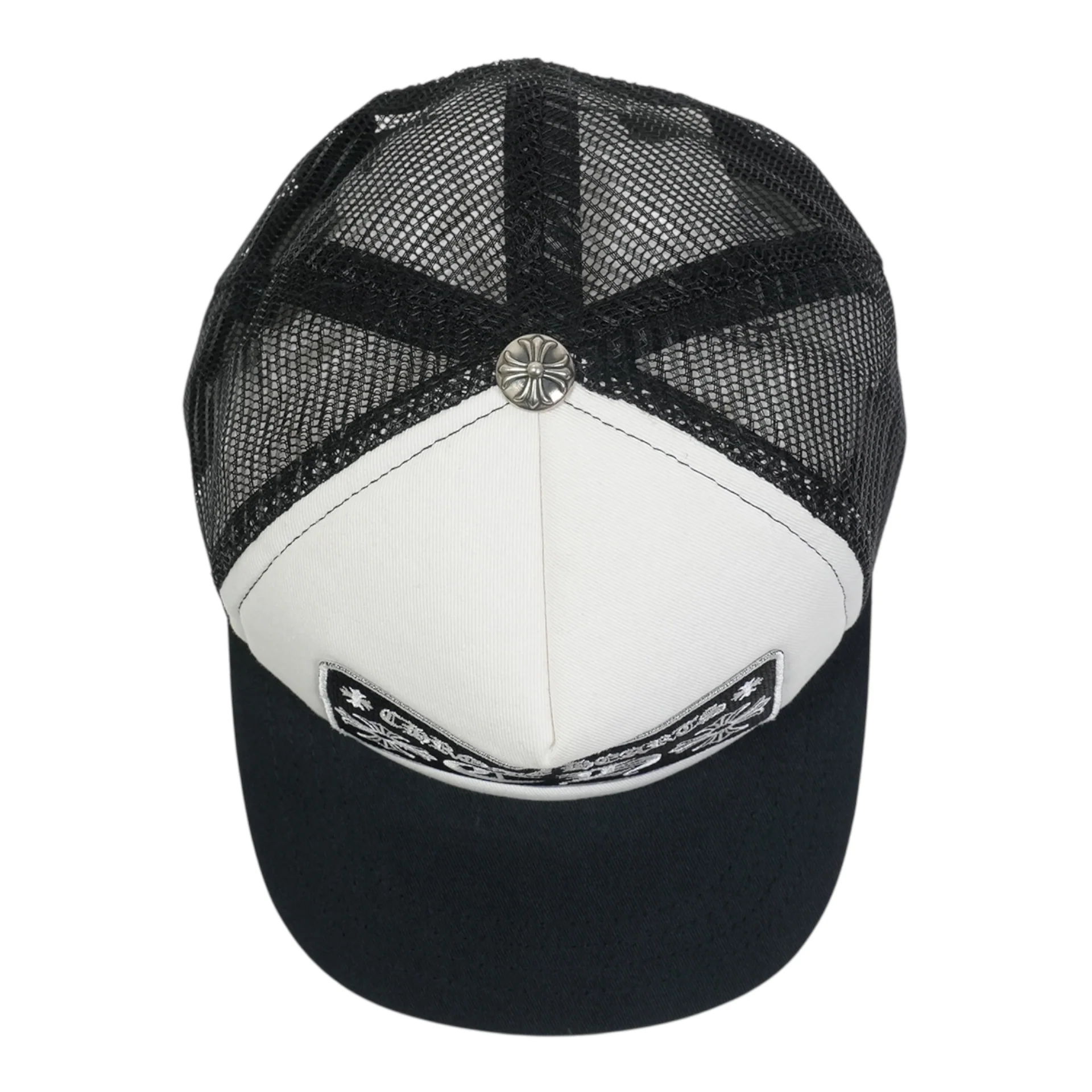 CH刺繍 【トラッカーキャップ/TRUCKER CAP】【ホワイト】 SIZE:ONE - Image 4
