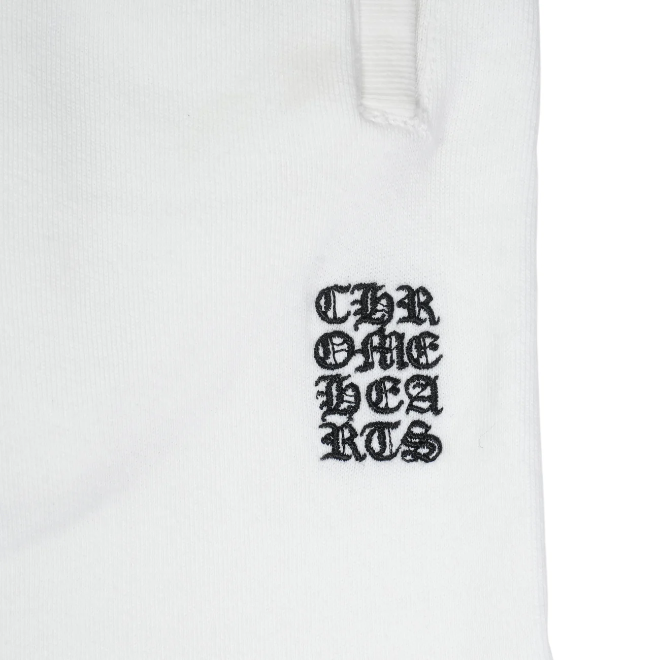 CHクロス刺繍 【ハーフパンツ】【ホワイト】 SIZE:M - Image 3