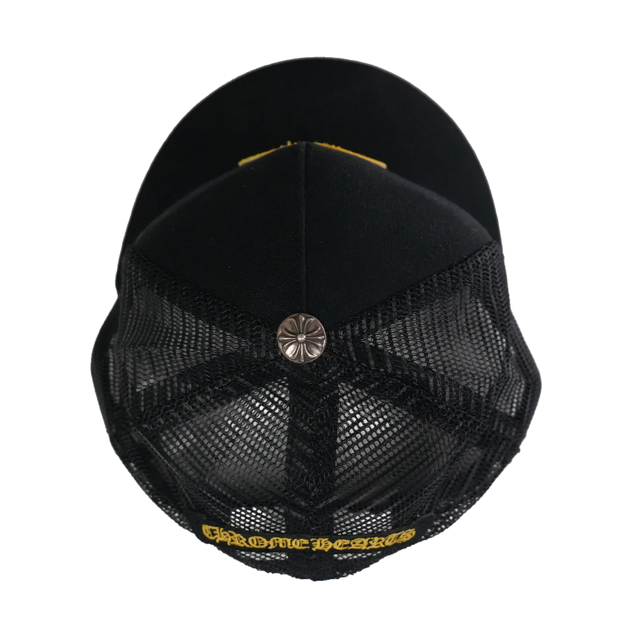 CHプラスパッチ【トラッカーキャップ/TRUCKER CAP】【ブラックｘイエロー】 SIZE:ONE - Image 5