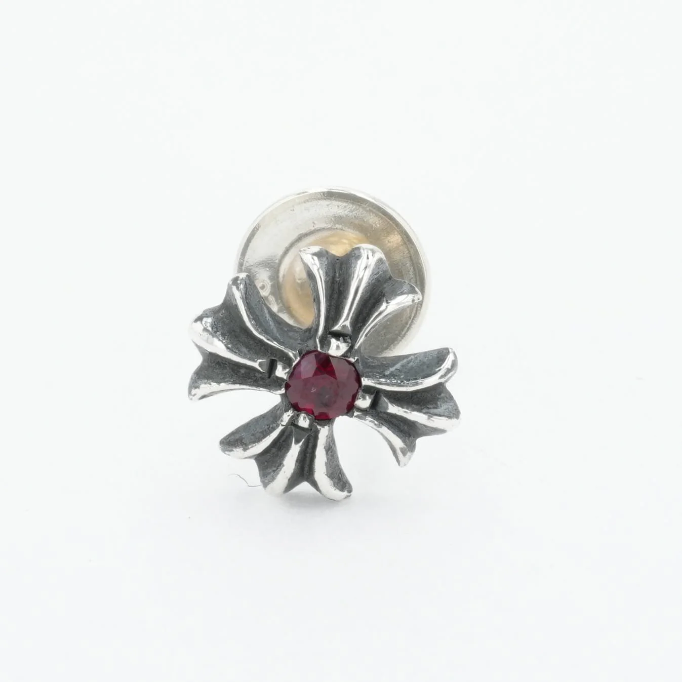 CHプラススタッド RB CH PLUS STUD 【シルバーピアス ルビー】