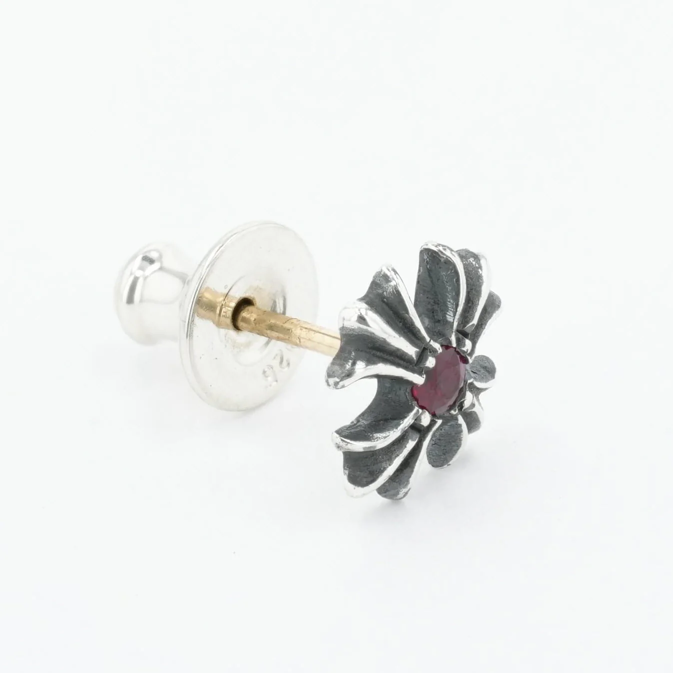 CHプラススタッド RB CH PLUS STUD 【シルバーピアス ルビー】 - Image 3