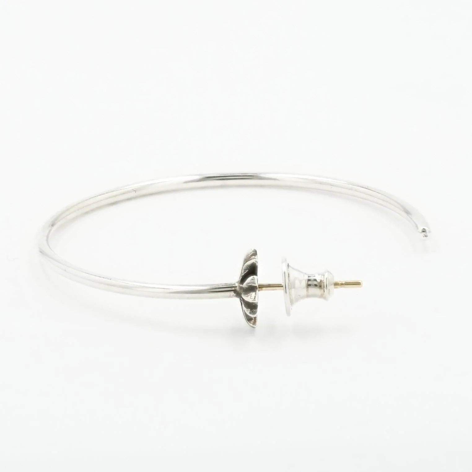 CHプラスフープ CH PLUS HOOP 【シルバーピアス】 - Image 2
