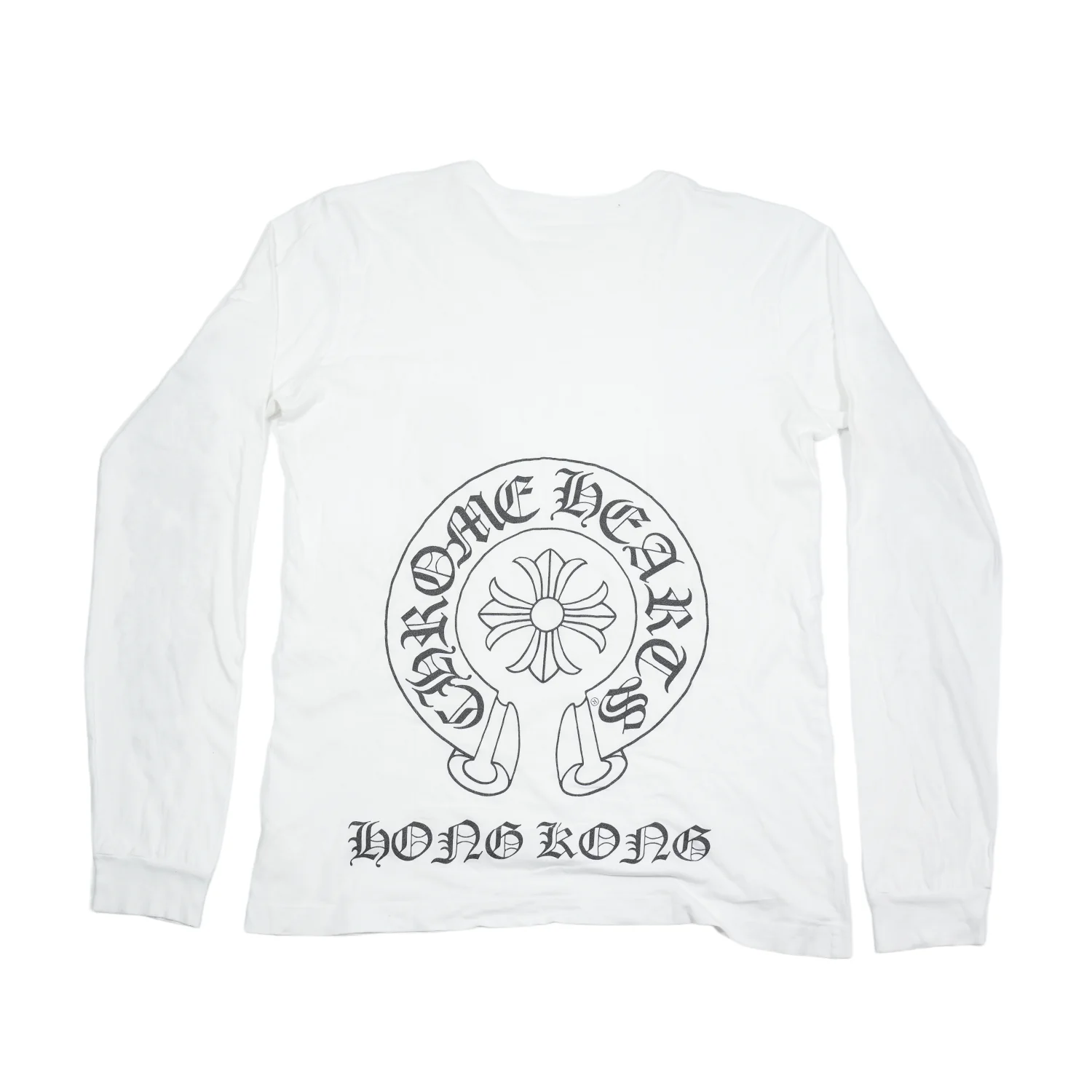 CH L/S LTD 香港限定バックホースシュープリント長袖カットソー L - Image 5