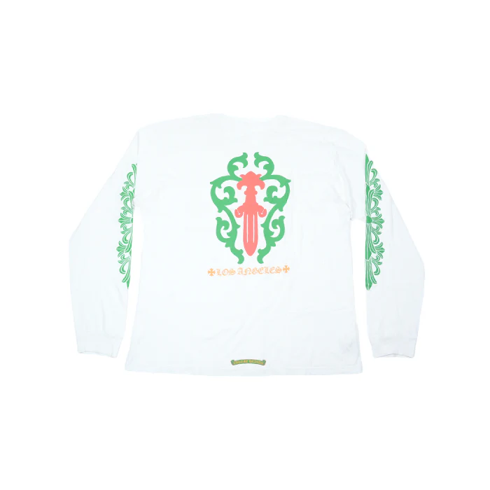 CH L S LTD ロサンゼルス限定バックプリント長袖カットソー XXL - Image 3