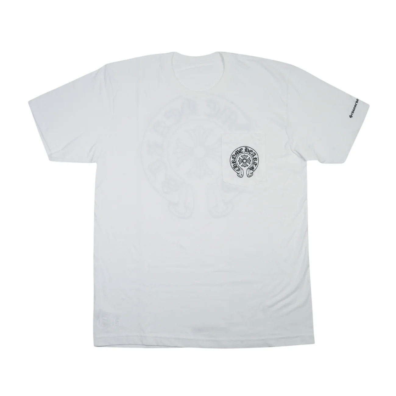 CH T-SHRT 1 ホースシューバックプリントTシャツL