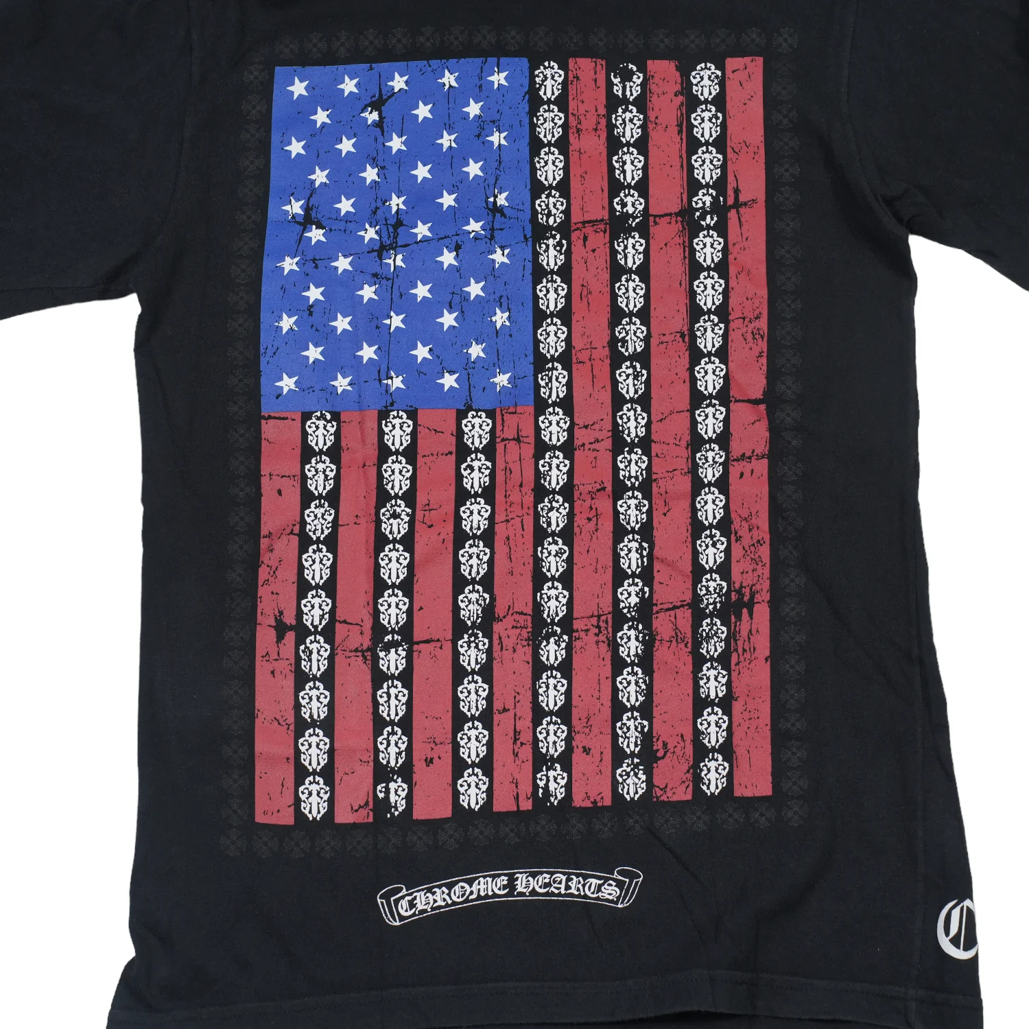CHL/S/2アメリカンフラッグバッグプリント長袖カットソーS - Image 6