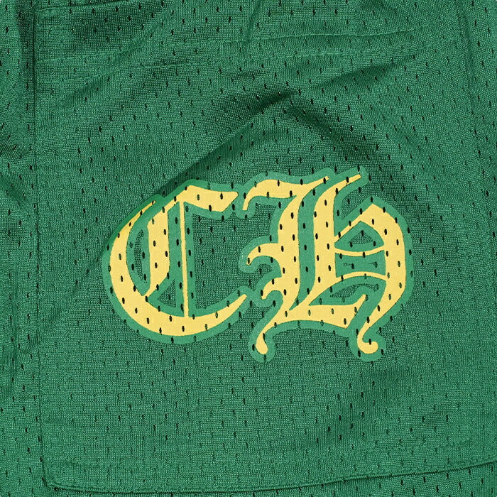 MESH VARSITY PANTS CH メッシュプリントロングパンツ M - Image 6