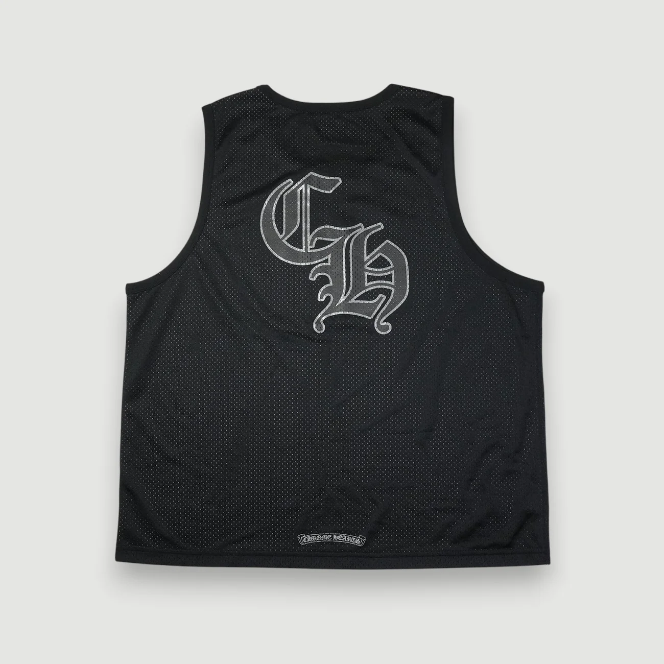 MESH WARM UP JERSEY CHプリント【メッシュリバーシブルタンクトップ】【ブラック】SIZE:L - Image 10