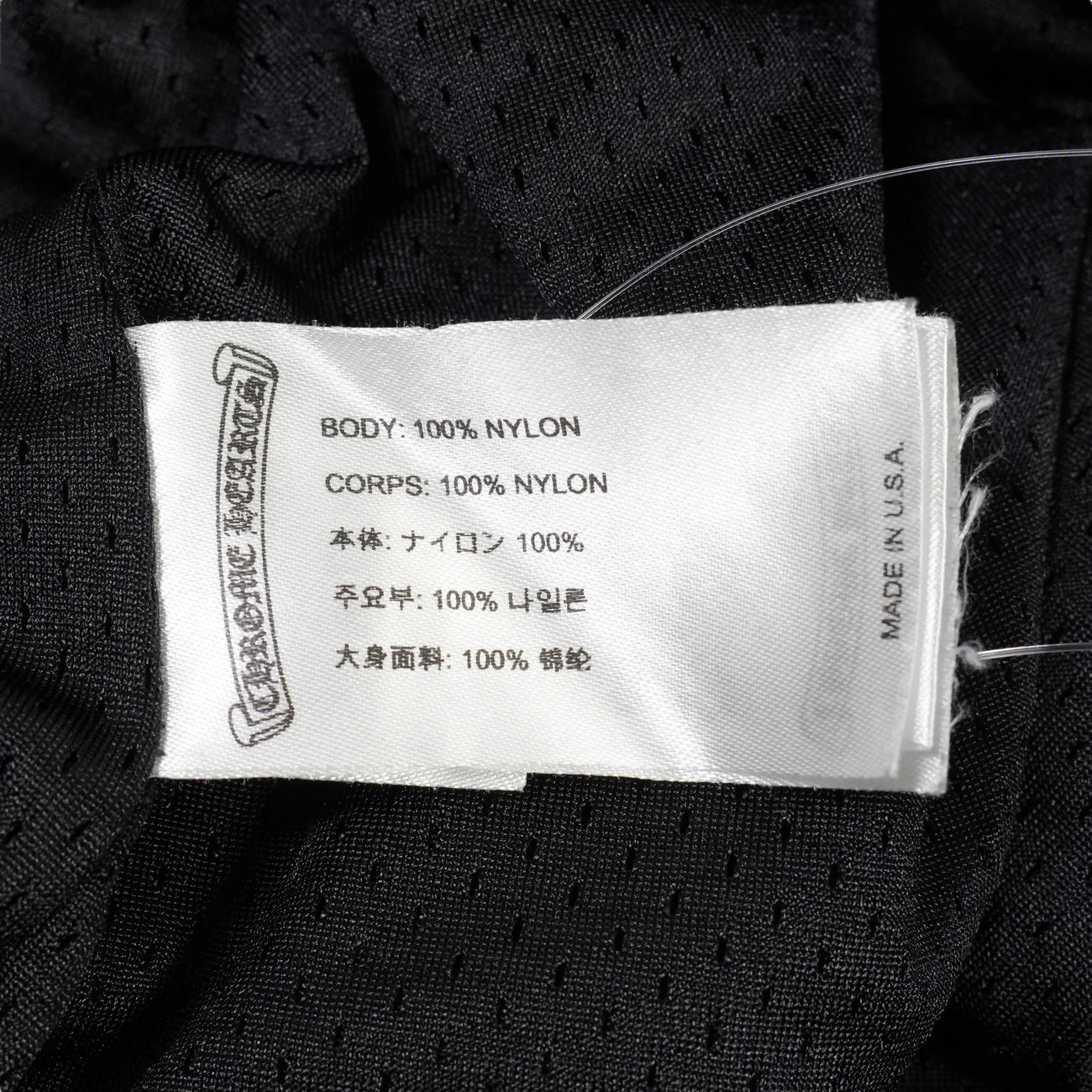 MESH WARM UP JERSEY CHプリント 【メッシュハーフパンツ】【ブラック】 SIZE:XL - Image 4