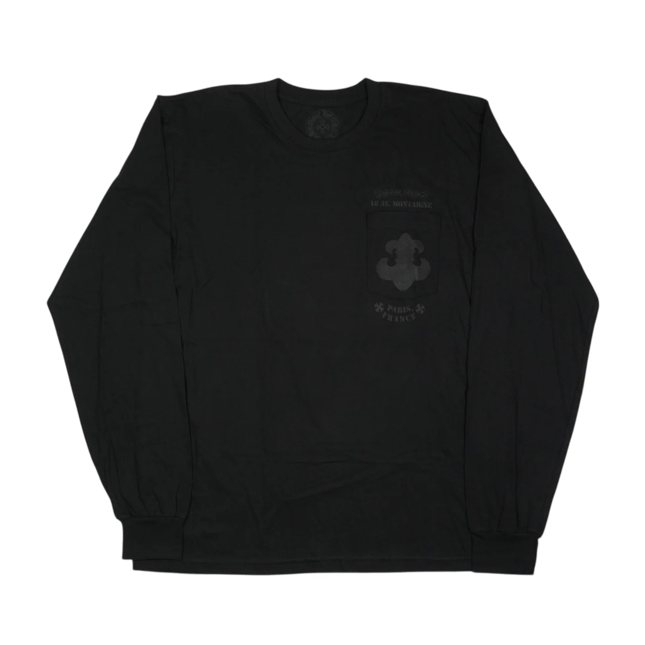 Paris 18 AV. Montaigne L S Tee パリ限定BSフレアプリント長袖カットソー