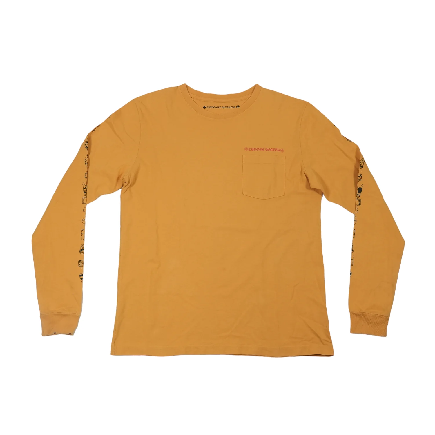 PPO mustard LS MATTY BOYバックプリント長袖カットソー SIZE:L
