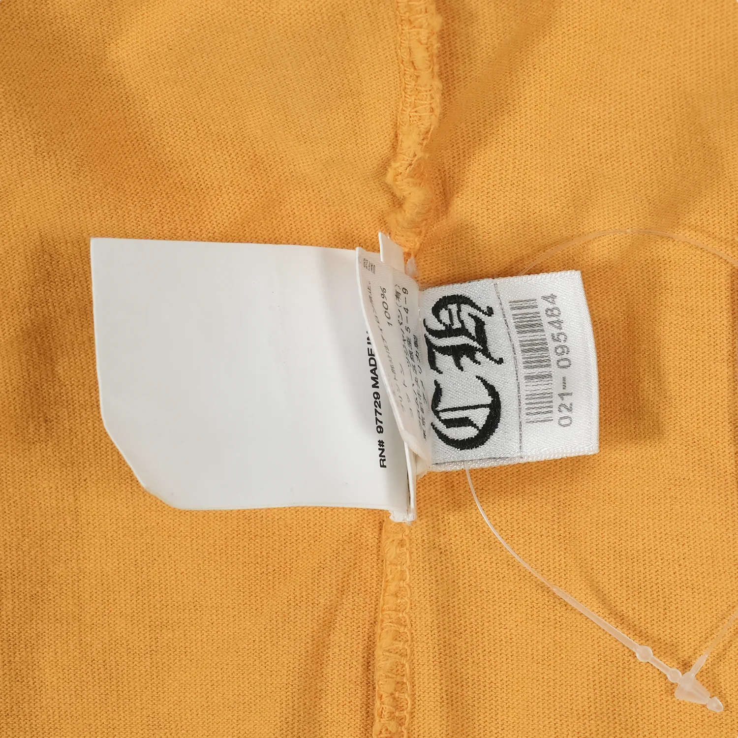 PPO mustard LS MATTY BOYバックプリント長袖カットソー SIZE:L - Image 9