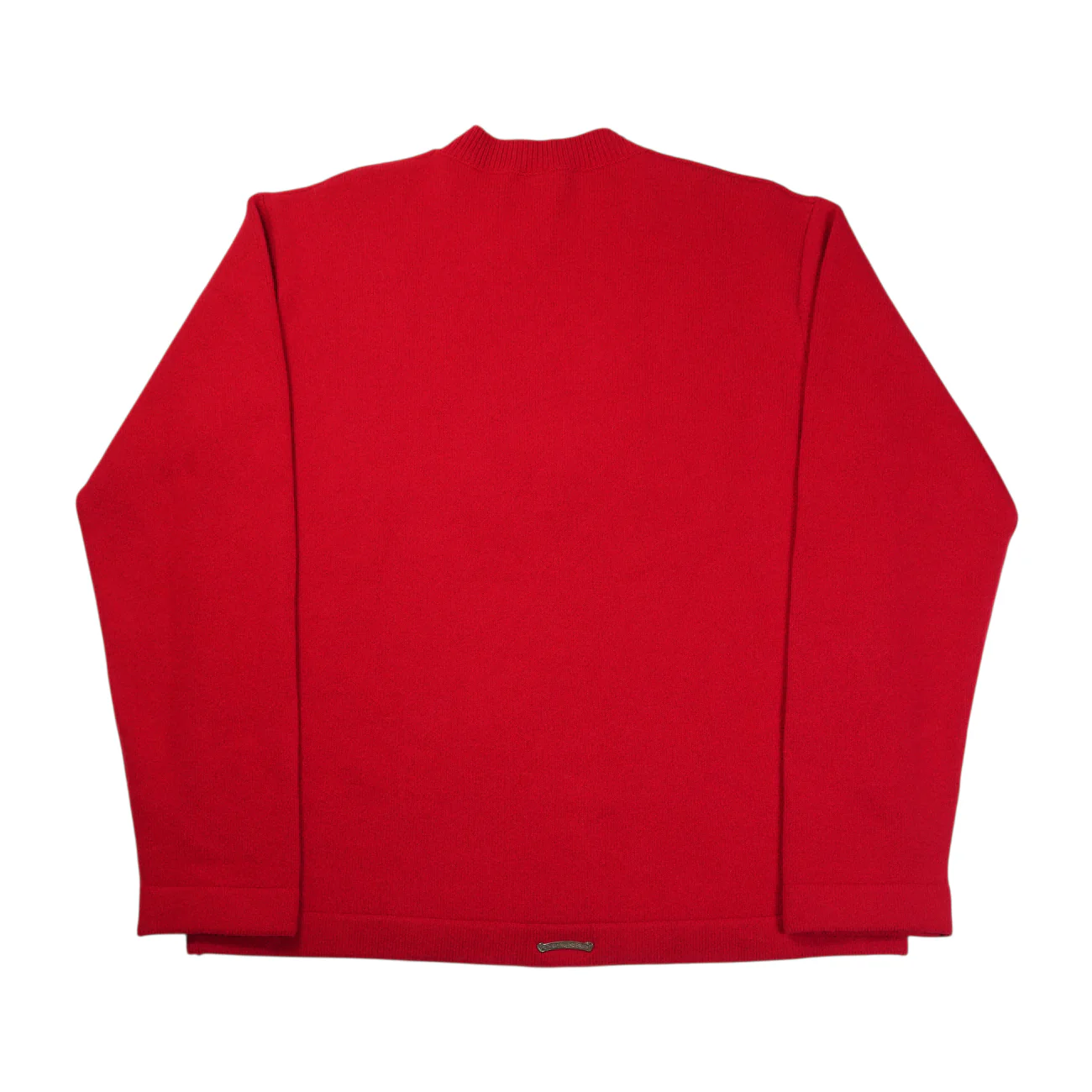 SAILIN ON レザーパッチ付き【カシミアニット】【レッド】 SIZE:L - Image 6