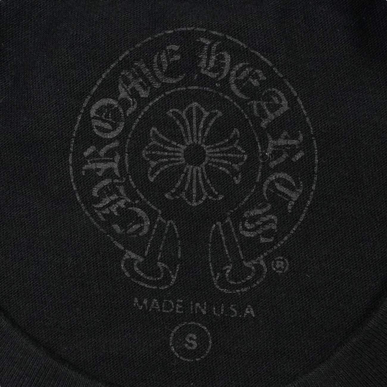 STAFF ホースシューバックプリント 【カットソー】【ブラック×オレンジ】 SIZE:S - Image 4