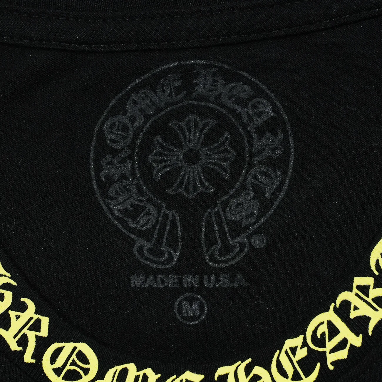 T-SHRT 1 ネックロゴプリントTシャツ M - Image 4