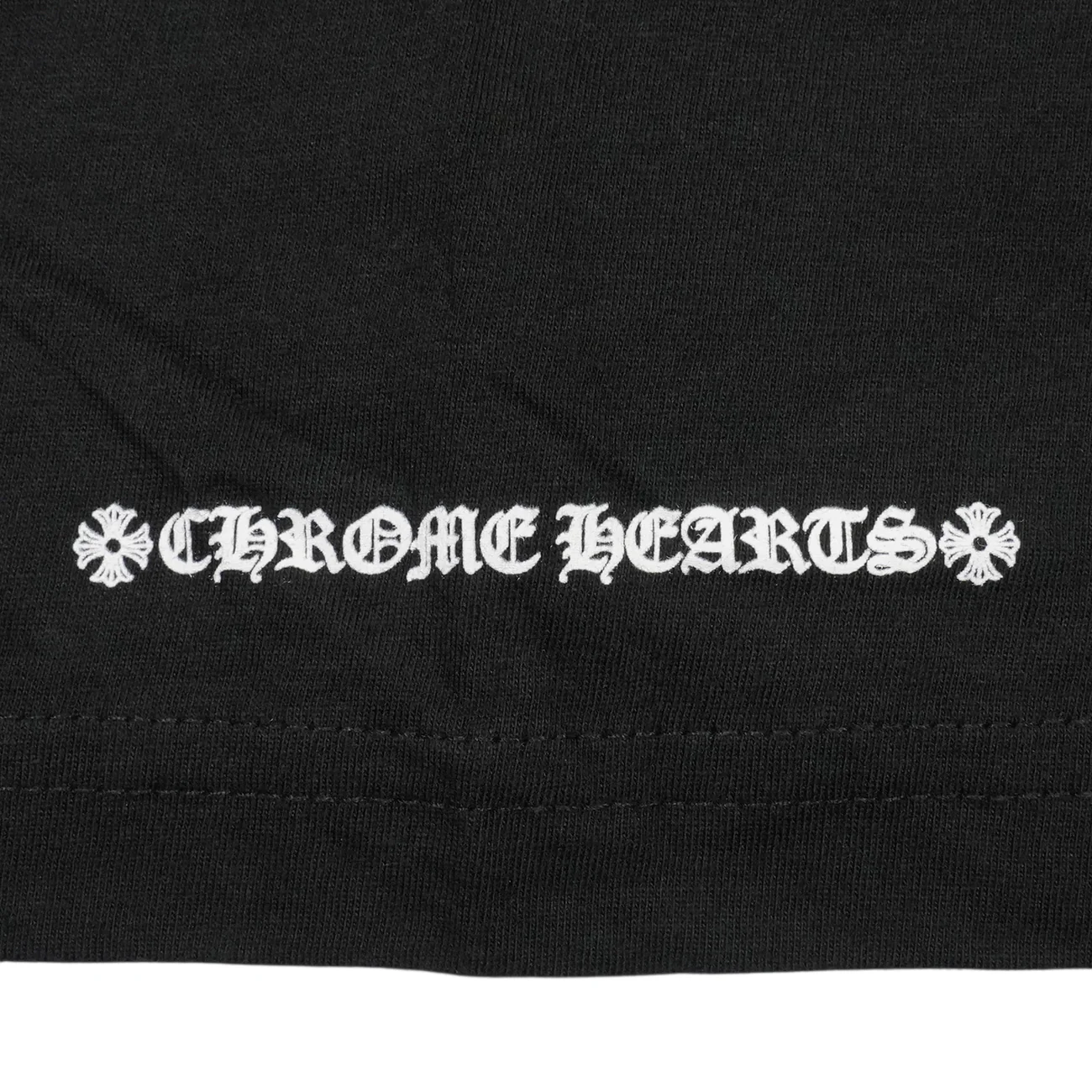 ネックロゴプリント 【Tシャツ】【ブラック×ホワイト】【新品】 SIZE:L - Image 5