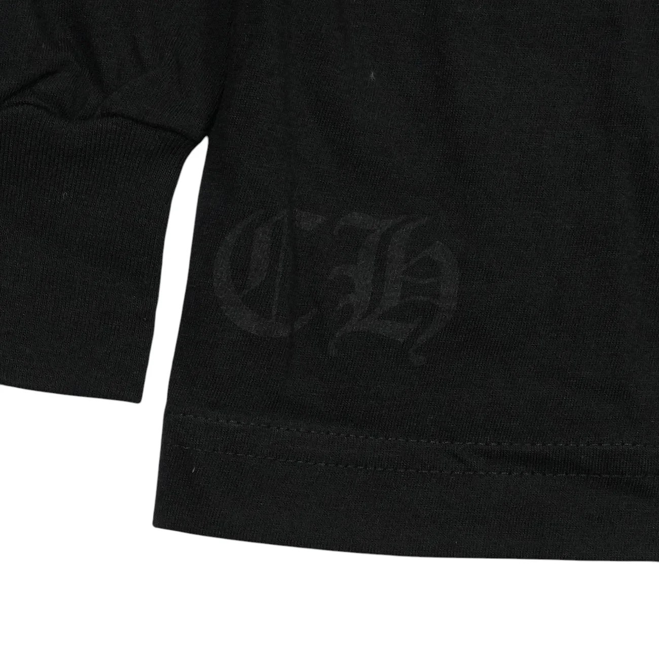 ネックロゴ袖ロゴ袖プリント【カットソー】【新品】【ブラック】 SIZE:XL - Image 3