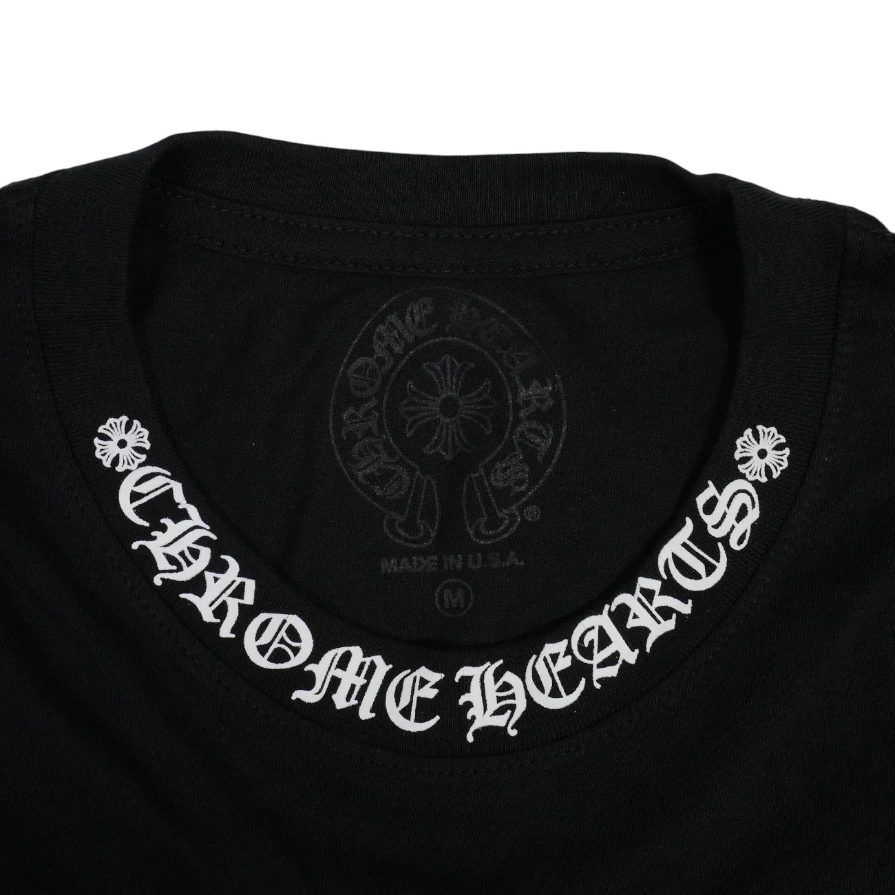 ネックロゴ英字袖プリント 【カットソー】【ブラック】【新品】 SIZE:M - Image 4