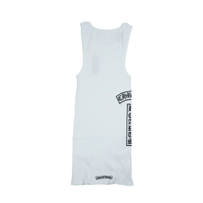 RIB TANK ロゴプリントタンクトップ M - Image 4